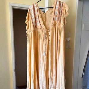 Free People XL peasant-style dress
